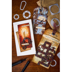 Thinlits Die Set 37pz - Vault Industrial by Tim Holtz 666874
