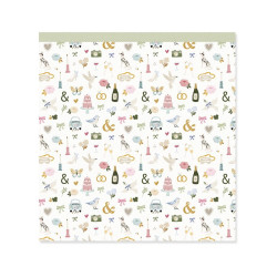 Lora Bailora EDELWEISS PAPER PAD SINGLE-FACE 30x30 24fg