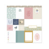 Lora Bailora EDELWEISS PAPER PAD SINGLE-FACE 30x30 24fg