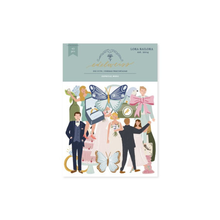 Lora Bailora MATRIMONIO EDELWEISS Die-cuts 43pz