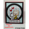 C.C. Design Charles Clear Stamp