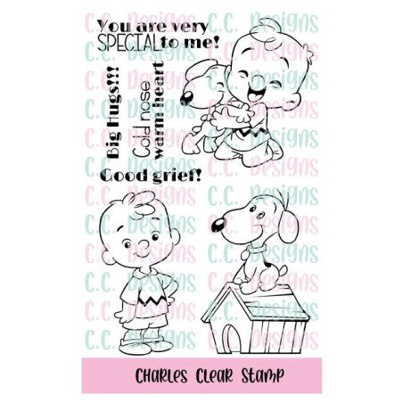 C.C. Design Charles Clear Stamp