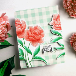 Spellbinders Buffalo Plaid Press Plate
