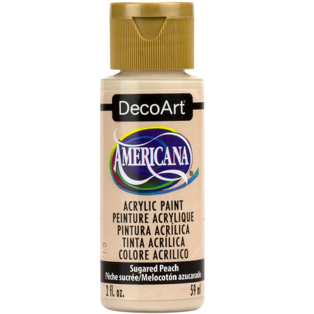 Colore acrilico DecoArt Americana Sugared Peach