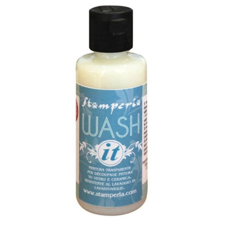 Stamperia Wash It Water Resistant Finish 80ml
