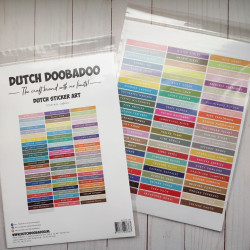 Dutch Doobadoo Dutch Sticker A4 Distress Oxide Strips