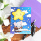 Spellbinders Falling Stars BetterPress Plate