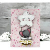 Spellbinders Falling Stars BetterPress Plate