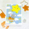 Spellbinders Swinging Among the Stars Etched Dies