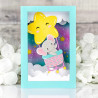 Spellbinders Swinging Among the Stars Etched Dies