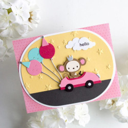Spellbinders Go Kart Go Etched Dies