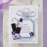 Spellbinders Gorgeous You Perfume Bottle Etched Dies