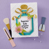Spellbinders Gorgeous You Perfume Bottle Etched Dies