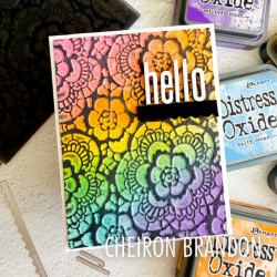 Sizzix Multi-Level Textured Impressions by Tim Holtz Vault Lace 666865