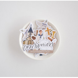 Lora Bailora PRIMA COMUNIONE EDELWEISS Die-cuts 41pz