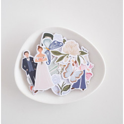 Lora Bailora MATRIMONIO EDELWEISS Die-cuts 43pz