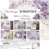 Craft o' Clock Heritage Whispers Paper COLLECTION and BASIC designs Set 20x20cm 24fg