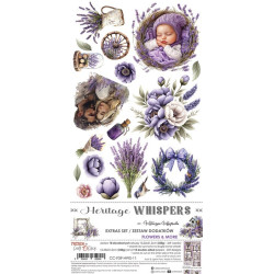 Craft o' Clock Heritage Whispers Extras to Cut MIX 15,75x30,5cm