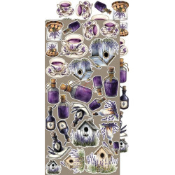 Craft o' Clock Heritage Whispers Extras to Cut MIX 15,75x30,5cm