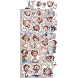 Craft o' Clock It’s My Party Extras to Cut MIX 15,75x30,5cm
