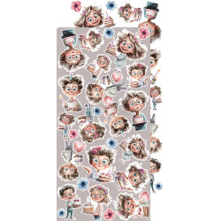 Craft o' Clock It’s My Party Extras to Cut MIX 15,75x30,5cm