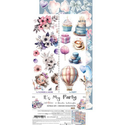 Craft o' Clock It’s My Party Extras to Cut MIX 15,75x30,5cm