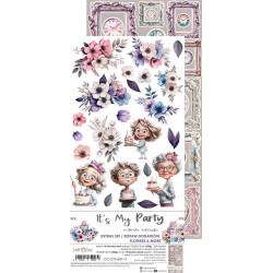 Craft o' Clock It’s My Party Extras to Cut MIX 15,75x30,5cm