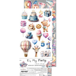 Craft o' Clock It’s My Party Extras to Cut MIX 15,75x30,5cm