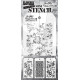 Tim Holtz Mini Layered Stencil Set 25