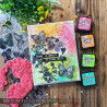 Stampers Anonymous Mixed Media #44 Tim Holtz Clear Stamp and Stencil