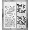 Stampers Anonymous Mixed Media #44 Tim Holtz Clear Stamp and Stencil