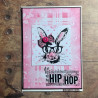 Stampers Anonymous Hipster Bunny Tim Holtz Clear Stamp and Stencil