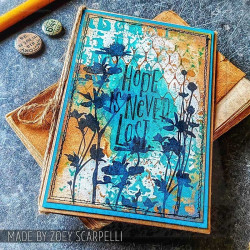 Stampers Anonymous Mixed Media 21 Tim Holtz Clear Stamp and Stencil