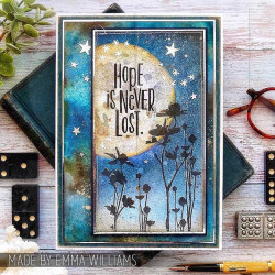 Stampers Anonymous Mixed Media 21 Tim Holtz Clear Stamp and Stencil