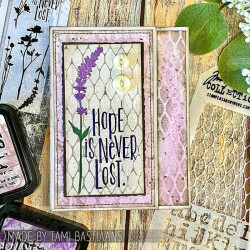 Stampers Anonymous Mixed Media 21 Tim Holtz Clear Stamp and Stencil