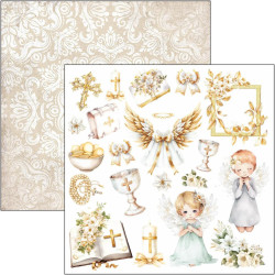 Ciao Bella Blessing Day Fussy Cut Pad 15x15cm