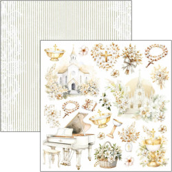 Ciao Bella Blessing Day Fussy Cut Pad 15x15cm