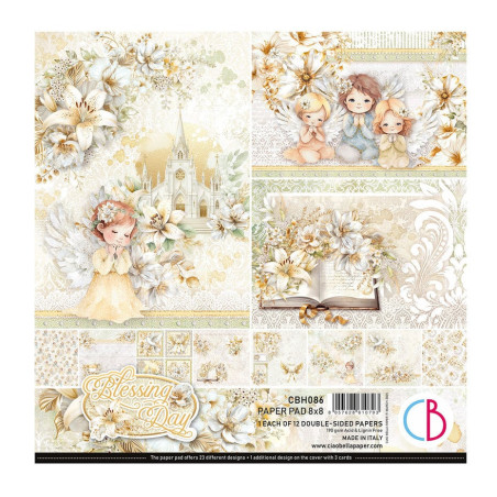 Ciao Bella Blessing Day Paper Pad 20x20cm