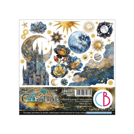 Ciao Bella Celestial Fussy Cut Pad 15x15cm