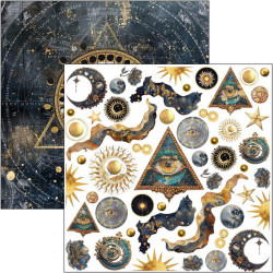 Ciao Bella Celestial Fussy Cut Pad 15x15cm