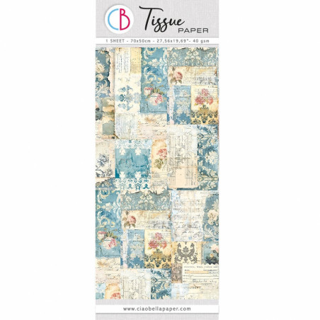 Ciao Bella Paper Tissue Paper 70x50cm Art Gallery