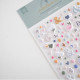 Lora Bailora FORME EDELWEISS Puffy Stickers 133pz