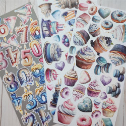 Craft o' Clock It’s My Party Extras to Cut MIX 15,75x30,5cm
