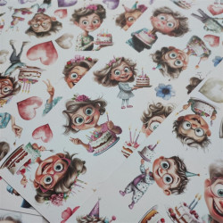 Craft o' Clock It’s My Party Extras to Cut MIX 15,75x30,5cm