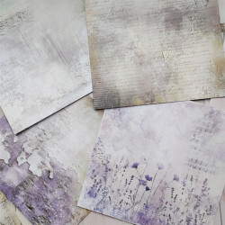 Craft o' Clock Heritage Whispers Paper COLLECTION and BASIC designs Set 20x20cm 24fg