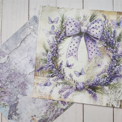 Craft o' Clock Heritage Whispers Paper Collection Set 30x30cm 6fg
