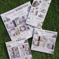 Craft o' Clock Heritage Whispers Paper Collection Set 30x30cm 6fg