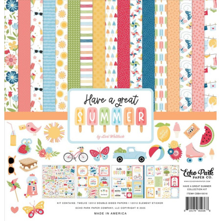 Echo Park Have A Great Summer Collection Kit 30x30cm