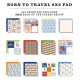 Echo Park Born To Travel Paper Pad 15x15cm