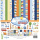 Echo Park Born To Travel Collection Kit 30x30cm